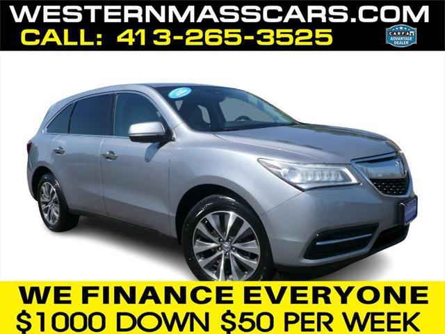 used 2016 Acura MDX car, priced at $14,495