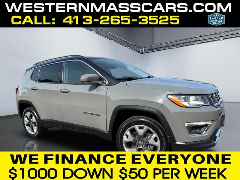 used 2021 Jeep Compass car, priced at $14,995
