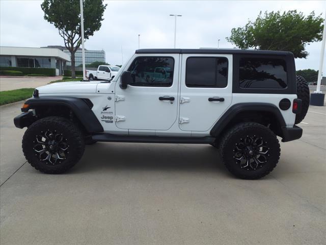 used 2018 Jeep Wrangler Unlimited car, priced at $28,490