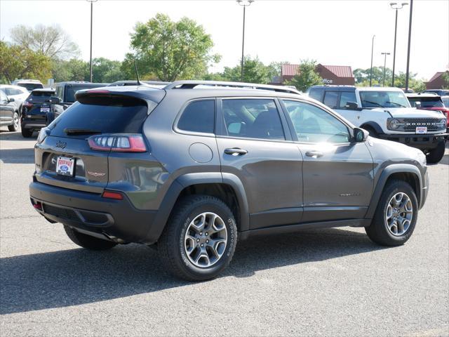 used 2021 Jeep Cherokee car, priced at $23,852