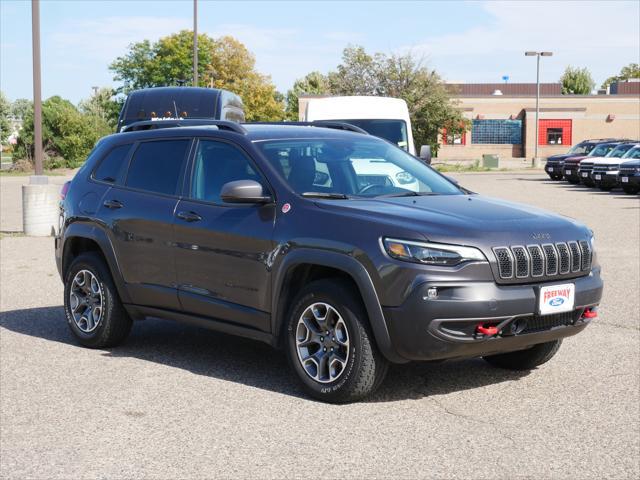 used 2021 Jeep Cherokee car, priced at $23,852