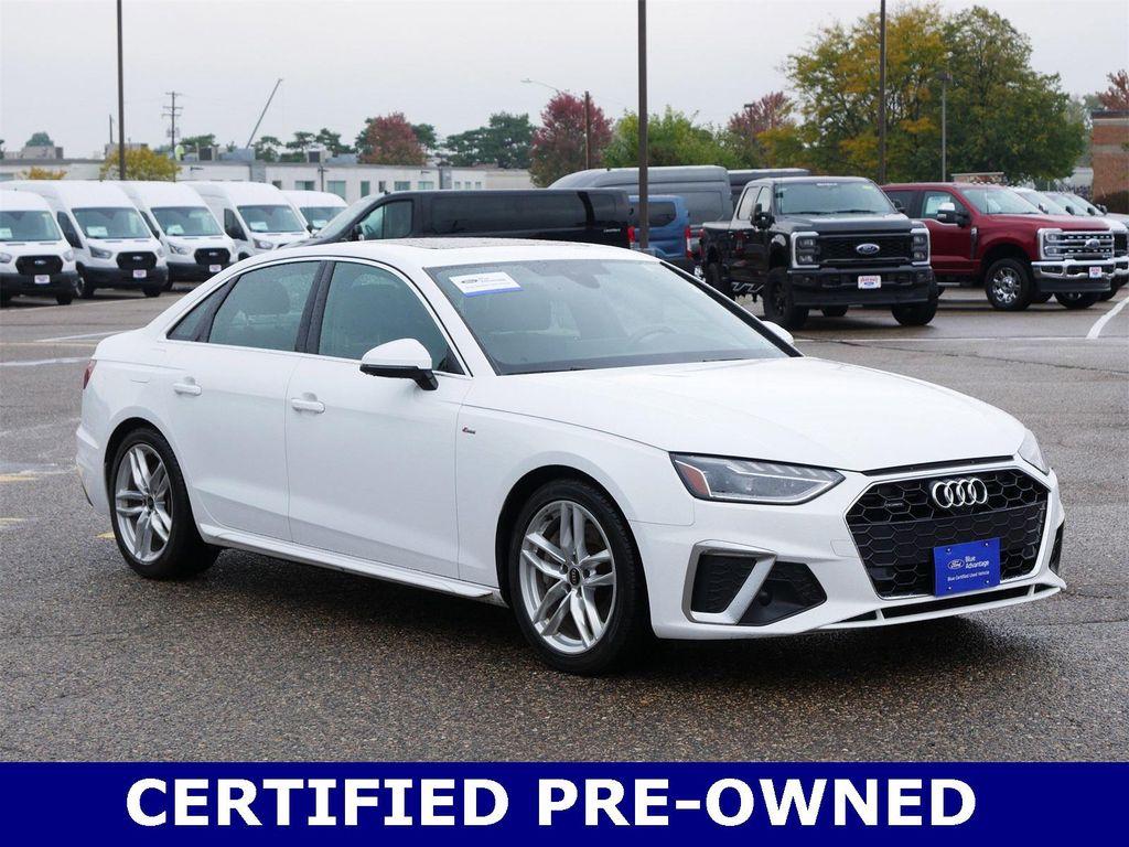 used 2023 Audi A4 car, priced at $25,440