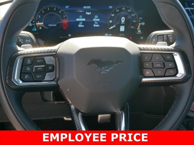 new 2025 Ford Mustang car, priced at $55,388