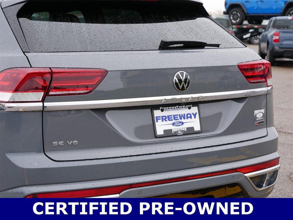 used 2021 Volkswagen Atlas Cross Sport car, priced at $23,395