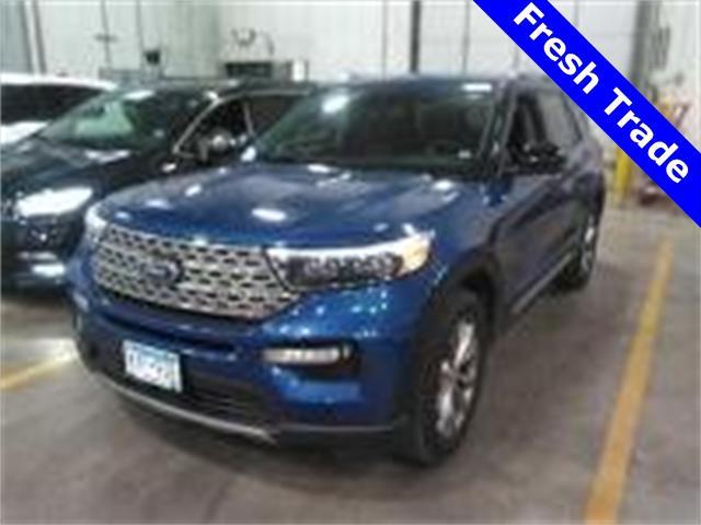 used 2022 Ford Explorer car, priced at $31,498