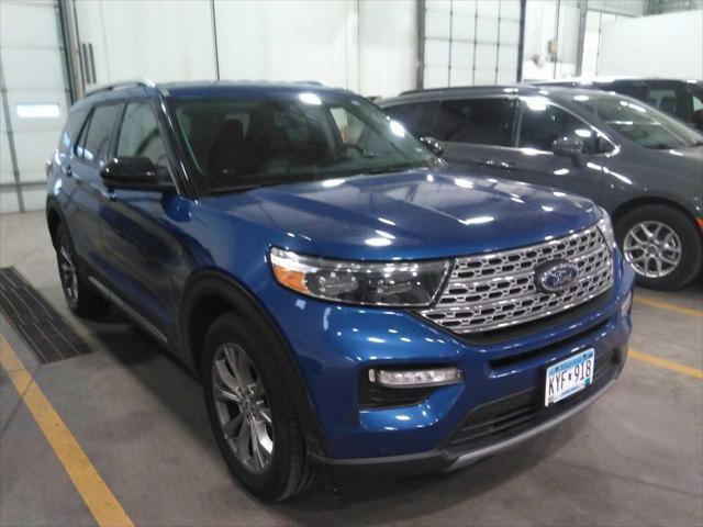 used 2022 Ford Explorer car, priced at $31,498