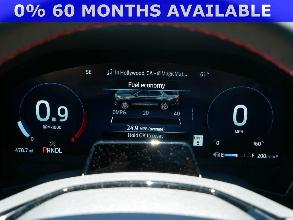 new 2025 Ford Explorer car, priced at $50,384