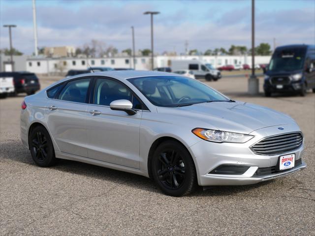 used 2018 Ford Fusion car, priced at $17,981