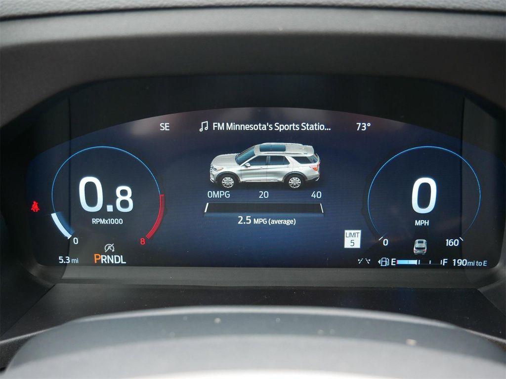 new 2025 Ford Explorer car, priced at $44,176