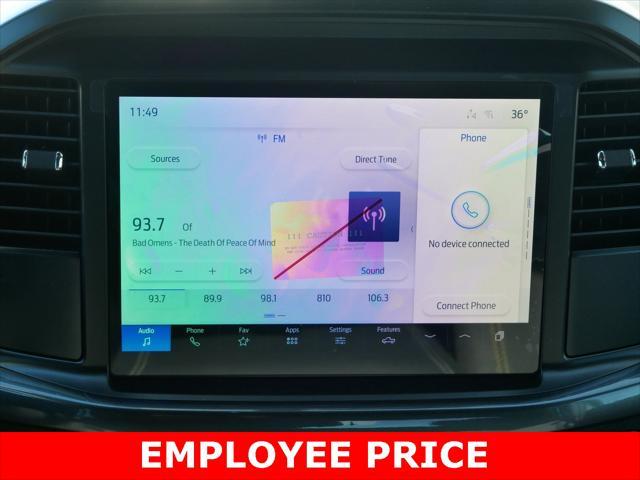 new 2025 Ford F-150 car, priced at $52,438