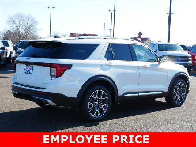 new 2025 Ford Explorer car, priced at $57,301