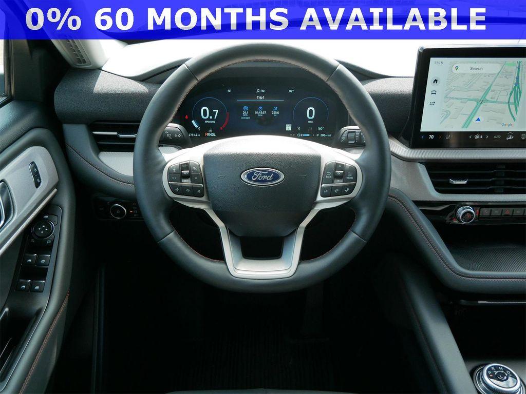 new 2025 Ford Explorer car, priced at $46,095