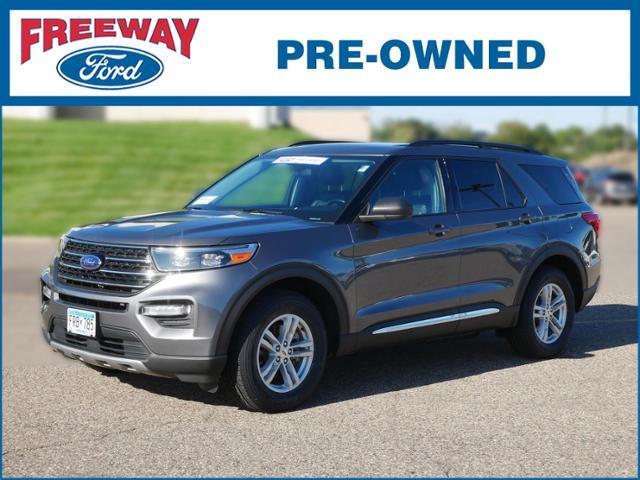 used 2021 Ford Explorer car, priced at $29,347