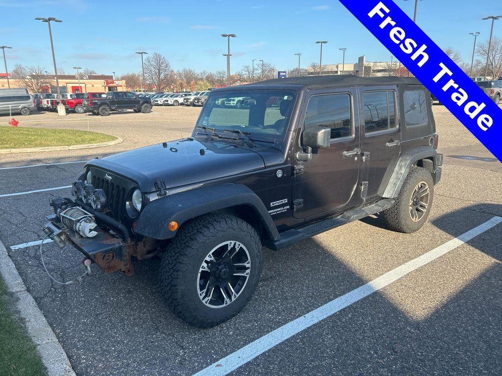 used 2013 Jeep Wrangler Unlimited car, priced at $13,990