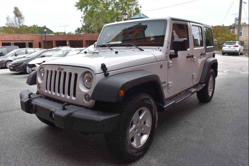 used 2017 Jeep Wrangler Unlimited car, priced at $13,490