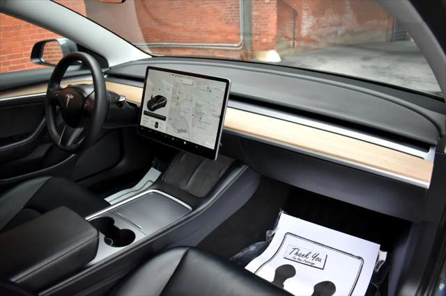 used 2021 Tesla Model 3 car, priced at $22,990