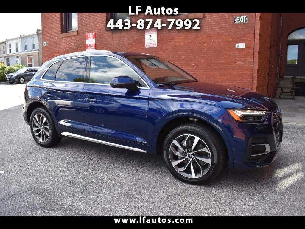 used 2021 Audi Q5 car, priced at $26,490