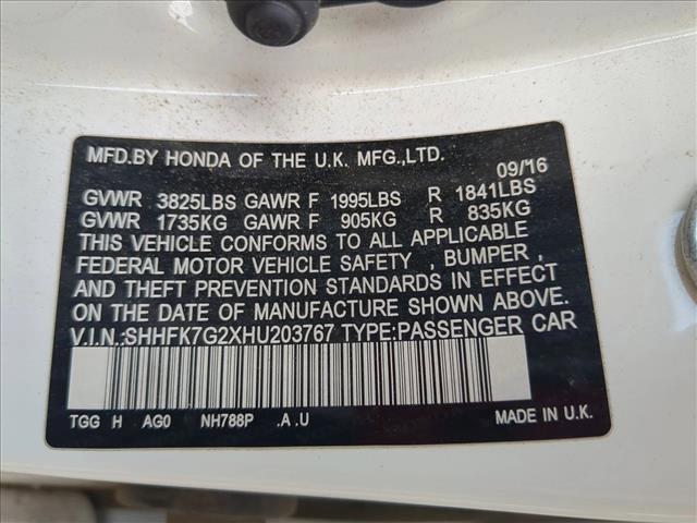 used 2017 Honda Civic car, priced at $13,887