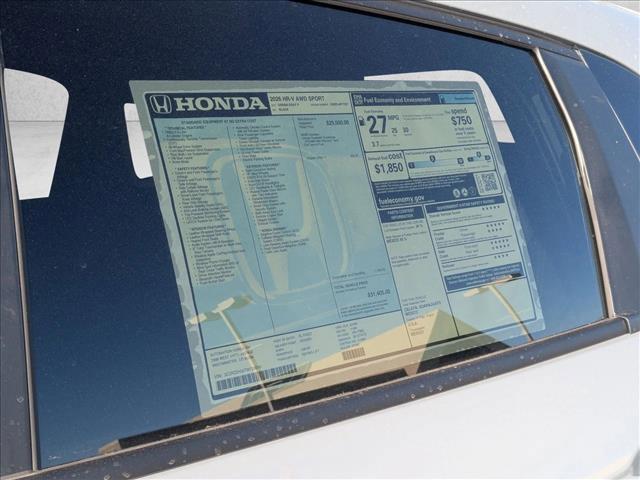 new 2026 Honda HR-V car, priced at $32,204