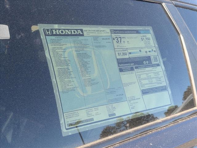 new 2026 Honda CR-V Hybrid car, priced at $40,764