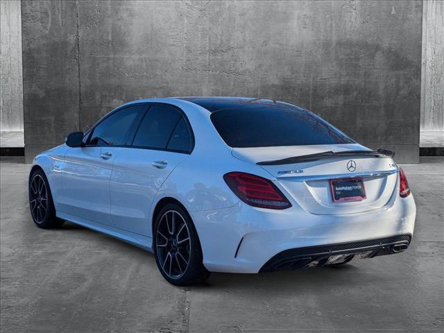 used 2018 Mercedes-Benz AMG C 43 car, priced at $24,590