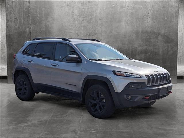 used 2018 Jeep Cherokee car, priced at $13,990