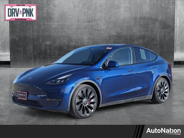 used 2022 Tesla Model Y car, priced at $32,991