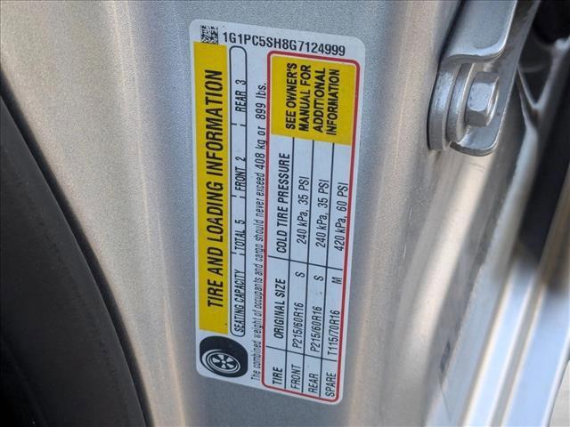 used 2016 Chevrolet Cruze Limited car, priced at $7,991