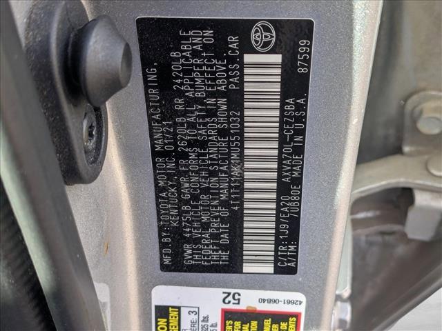 used 2021 Toyota Camry car, priced at $22,799