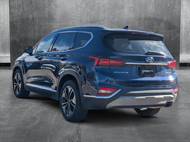 used 2019 Hyundai Santa Fe car, priced at $19,391