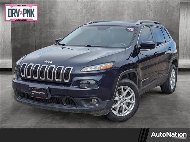 used 2015 Jeep Cherokee car, priced at $12,554