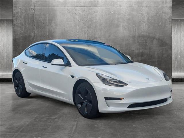 used 2023 Tesla Model 3 car, priced at $25,991