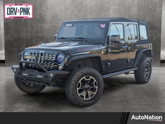 used 2016 Jeep Wrangler Unlimited car, priced at $18,991