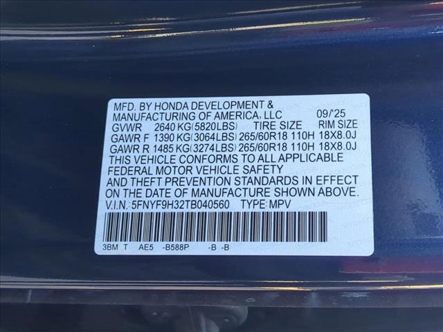 new 2026 Honda Passport car, priced at $47,044