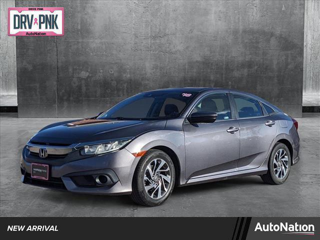 used 2018 Honda Civic car, priced at $16,991