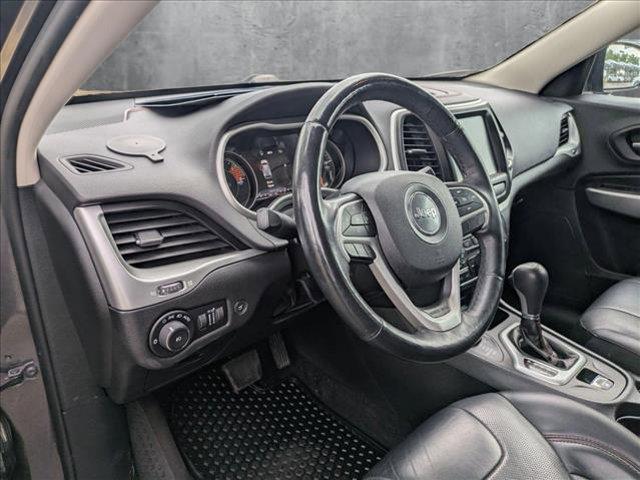 used 2018 Jeep Cherokee car, priced at $16,881