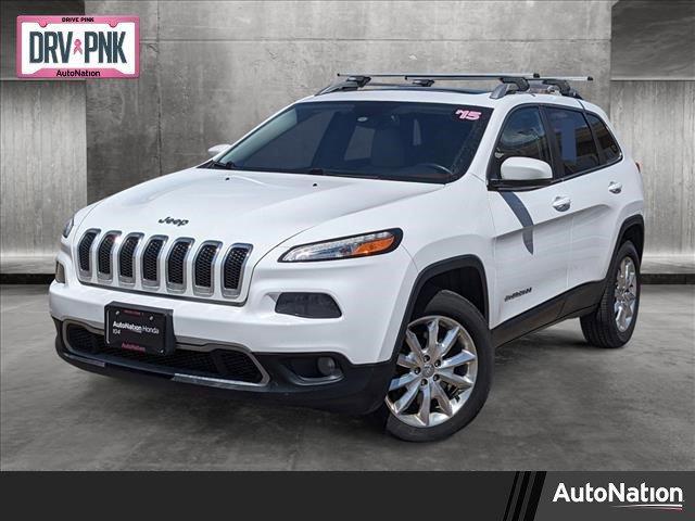used 2015 Jeep Cherokee car, priced at $15,790