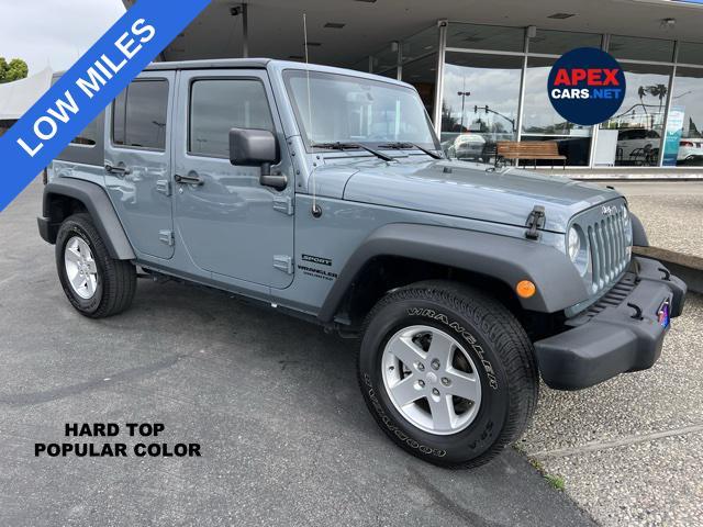 used 2014 Jeep Wrangler Unlimited car, priced at $22,999