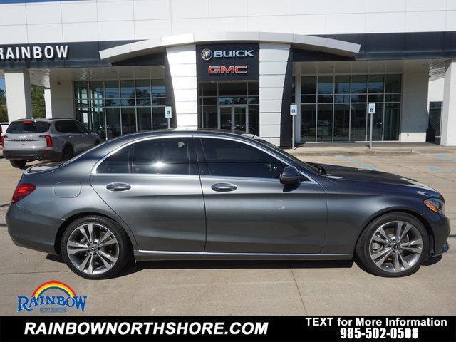 used 2018 Mercedes-Benz C-Class car, priced at $19,991