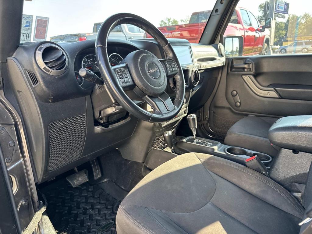 used 2017 Jeep Wrangler Unlimited car, priced at $18,990