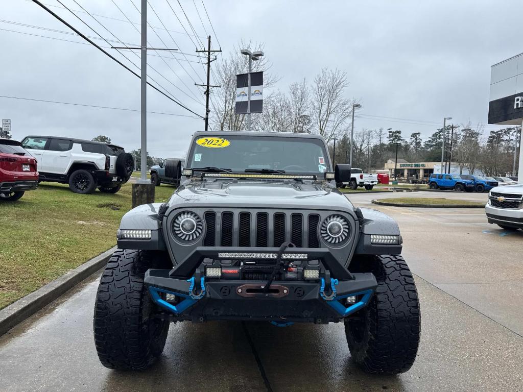 used 2022 Jeep Wrangler Unlimited car, priced at $37,350