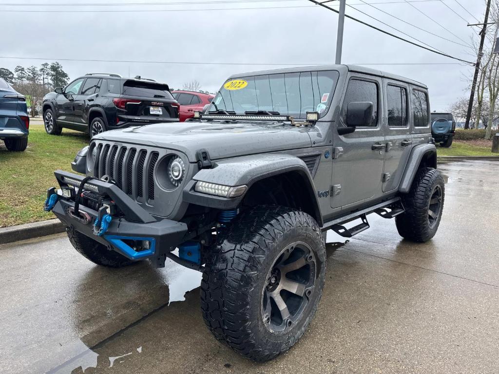 used 2022 Jeep Wrangler Unlimited car, priced at $37,350