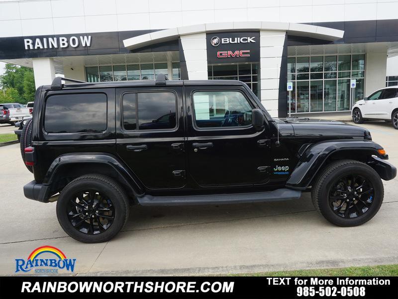 used 2022 Jeep Wrangler Unlimited 4xe car, priced at $36,433