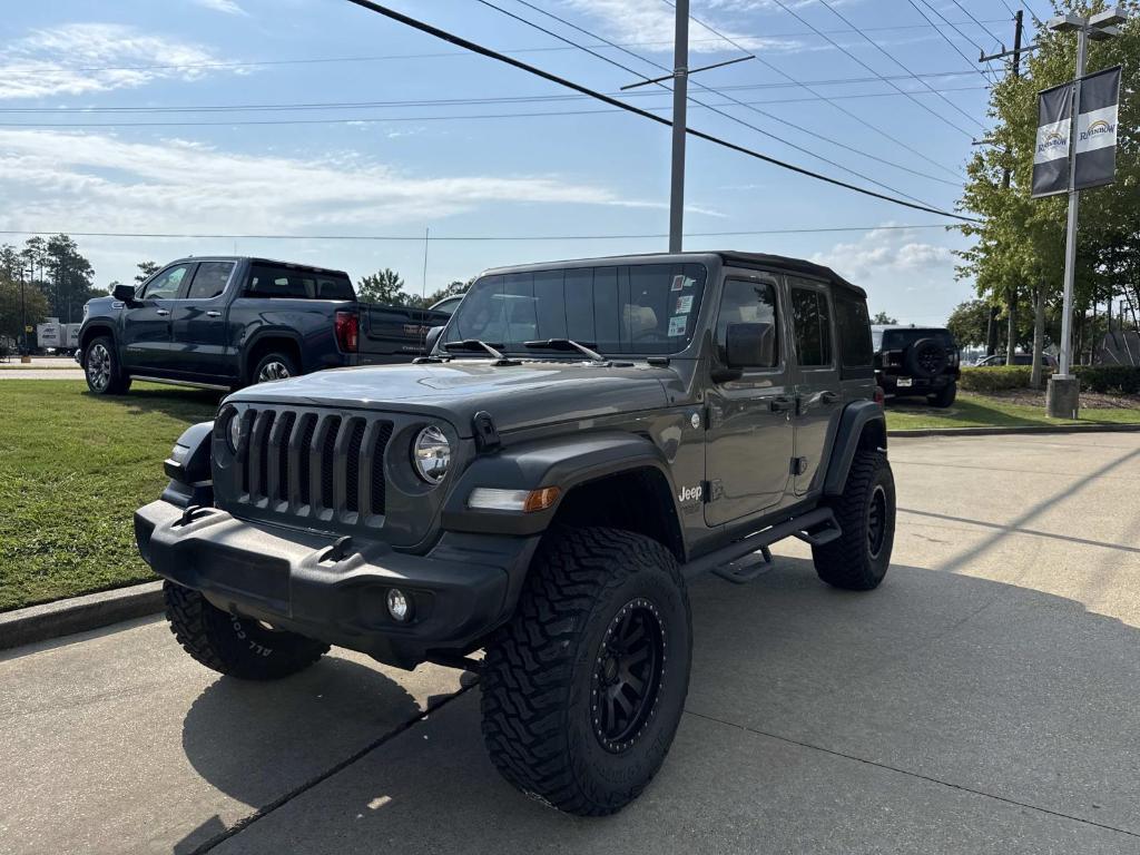 used 2020 Jeep Wrangler Unlimited car, priced at $28,490