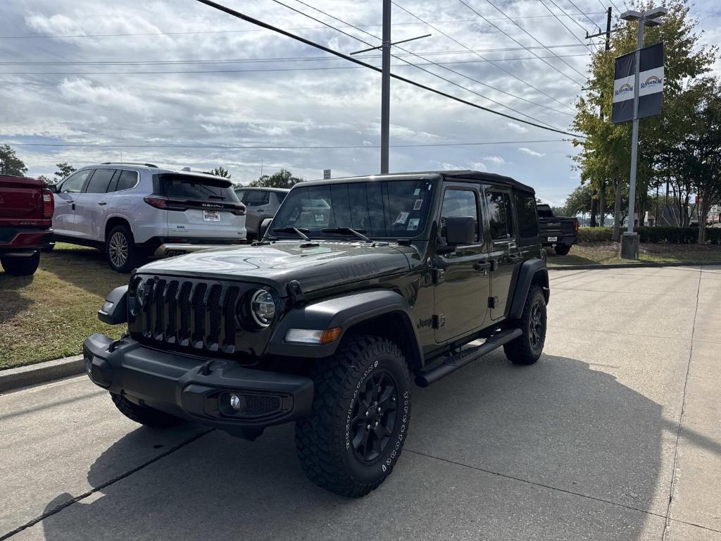 used 2021 Jeep Wrangler Unlimited car, priced at $32,166