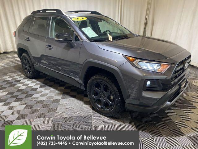 used 2020 Toyota RAV4 car, priced at $27,500