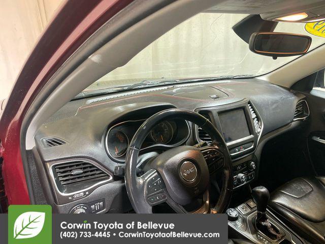 used 2019 Jeep Cherokee car, priced at $18,000