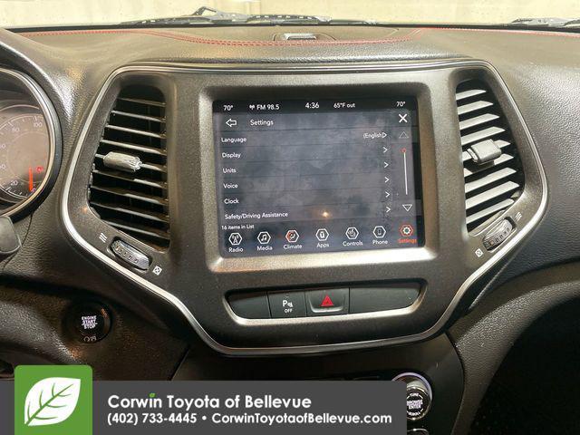 used 2019 Jeep Cherokee car, priced at $18,000