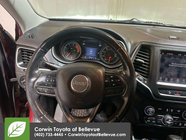 used 2019 Jeep Cherokee car, priced at $18,000