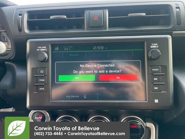 new 2025 Toyota GR86 car, priced at $34,838